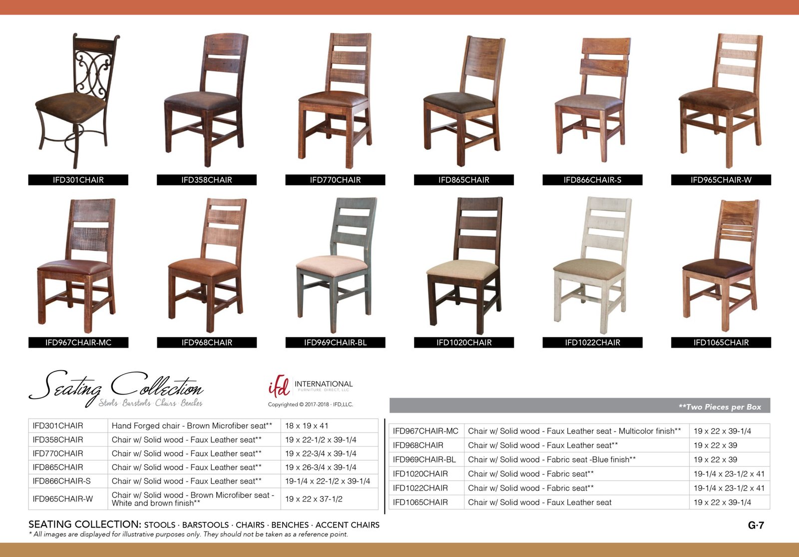 Seating Collection g7