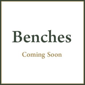 Benches Coming Soon