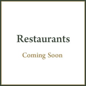 Restaurants Coming Soon